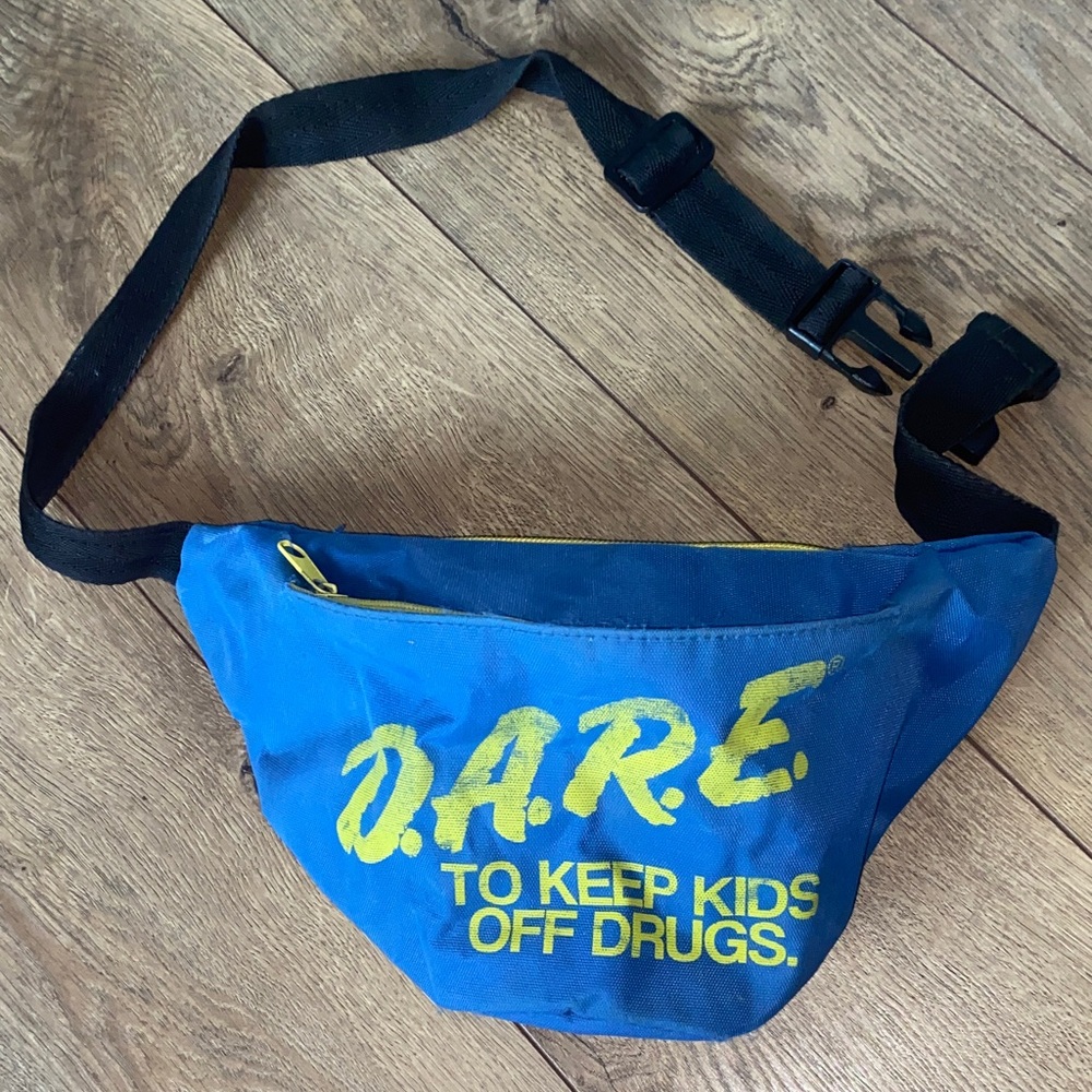 D.A.R.E Blue and Yellow Fanny Pack